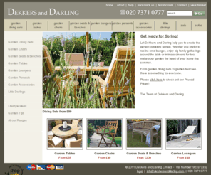 deckersanddarling.com: Garden Furniture | Dekkers & Darling
Garden Furniture | Dekkers & Darling