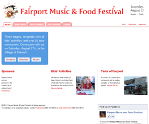 fairportmusicfestival.com: Festival Home - Fairport Music and Food Festival
Fairport Music & Food Festival times, dates, locations and ticket prices.