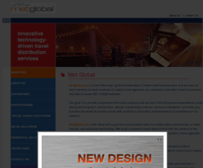 metglobal.com: MetGlobal: Tour Operator - Global Hotel Wholesaler - Homepage
