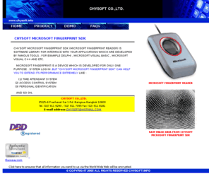 payoon.com: Chysoft Microsoft FingerPrint SDK : Home
microsoft fingerprint reader sdk,Fingerprint , Software Development Kit : libraries for Delphi and VB, demo versions available for download