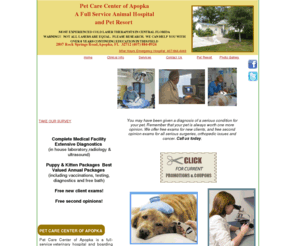 petresortofapopka.com: Pet Care Center of Apopka
Pet Care Center of Apopka is a full service veterinary clinic. Our pet resort offers the best in pet boarding in Apopka. Park Avenue animal Clinic, Park Avenue Veterinary clinic, Park Avenue Apopka,Call us for pet care. Pet Care Center of Apopka is a Apopka, FL Veterinarian  Animal Hospital., Boarding Facility, Kennels, Pet Boarding  Apopka, FL, Pet Grooming & Boarding in Apopka Florida, Apopka Veterinary Clinic, daycare and boarding facility, Kennels, Pet Boarding, Pet Paradise for dogs, A paradise for pets, doggie day care, daycare for dogs, boarding kennels in Apopka,Orlando pet resorts, Orlando
luxury pet boarding, Orlando animal care, Orlando Vet, Orlando pet care, Orlando animal boarding, Orlando Pet Boarding, Serving all of Orlando Florida, Dr. Kent Greer