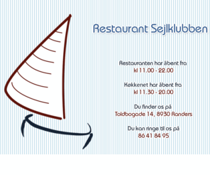 restaurantsejlklubben.dk: Page Design ApS: design af hjemmeside webshop og logo
Page Design ApS designer hjemmesider. webshops, og logoer i høj kvalitet