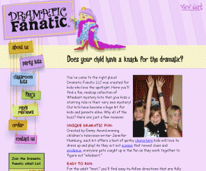 dramaticfanatic.com: Dramatic Fanatic Mystery Party Kits for Kids
Dramatic Fanatic - Mystery Party Kits for Kids