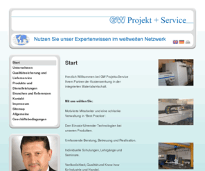 gw-punds.de: GW Projekt Service - Start
