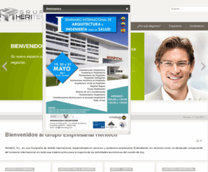 heritechnology.com: Bienvenidos al Grupo Empresarial Heritech
Somos una compañía con características únicas, que nos permite aprovechar al máximo los recursos y coyunturas en cada sitio para el crecimiento.