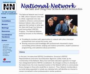 nnsdfsc.org: NNSDFSC - Home
National Network for Safe and Drug-Free Schools and Communities