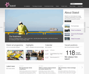 statoil.com: Statoil – a leading energy company in oil and gas production
