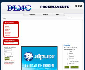 dlmalpura.com.mx: Distribuidora de Lacteos de Morelos SA de CV - Inicio
dlm distribiodora de lacteos de la marca alpura en el estado de morelos