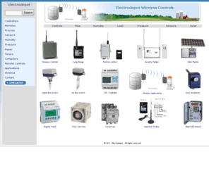 electrodepot.net: Wireless, pump, irrigation, lighting controls
Wireless controls, Long range digital radio control, industrial automation, flow controls, pump control, HVAC controls, pressure controls, wireless remote controls, temperature sensors, humidity sensors, current switch, sensor, Tank level control sensors