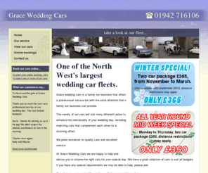 gracecars.com: Wedding cars in Wigan | Grace Wedding Cars
Affordable wedding car hire in Cheshire, Lancashire, Merseyside and Greater Manchester