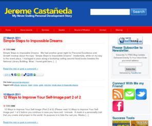 jeromecastaneda.com: Jerome Castañeda - A Never Ending Personal Development Story
Jerome Castaneda, a never ending personal development