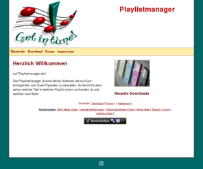 playlistmanager.de: Playlistmanager
