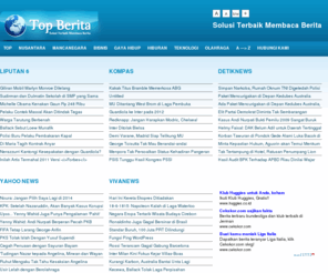 topberita.com: Top Berita - Solusi Terbaik Membaca Berita | Berita Terkini | Berita Dalam Negeri | Berita Mancanegara
Topberita.com merupakan kumpulan berita - berita terbaik yang berasal dari web dan blog terkemuka.