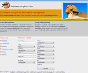 dovolena-hurghada.com: Dovolená Hurghada, Dovolená v Hurghadě
Dovolená Hurghada, Dovolená v Hurghadě
