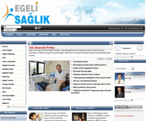 egelisaglik.com: Egeli Sağlık
Egeli Sağlık Haber Sitesi sağlık alanda uzun süre muhabir olarak çalışmış bir grup gazeteci  tarafından kurulmuştur. Bugüne kadar değişik gazetelerde çalışmış olan bu gazeteciler, sağlık alanında yaşanan sıkıntıları yakından gözlemiş ve haberlerini yapmış ancak çalıştıkları kurumların yayın politikaları gereği bu haberlerinin kullanılmadığını görmüşlerdir. Bağımsız gazetecilik yapabilmek için bu siteyi kurmuşlardır. Bu site sağlık alanında yaşanan ve haber değeri taşıyan her olaya yer verecektir. Site yönetimi, doğru ve tarafsız haberciliği ilke olarak benimsemiş gazetecilerden oluşmaktadır. Sağlıkla ilgili haber değeri taşıyan her olayı info@egelisaglik.com adresinden bize ulaştırabilirsiniz.