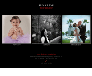 elviaseye.com: Elvias's Eye, elviaseye.com, photography, website
Elvia's Eye Wedding, Portraits, Event Photography