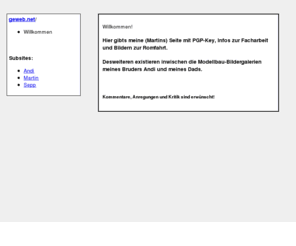geweb.net: Willkommen auf geweb.net

