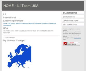 iliteamusa.org: Home - ILITeamUSA
Christian to the Core, ILI Team USA, Leading the way forward, conference, ILI, training, eight core values
