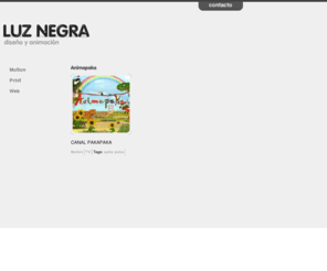 luz-negra.com: LUZ NEGRA | Estudio de Diseño y Animación
Estudio de Diseño y Animación