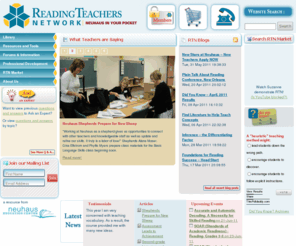 readingteachersnetwork.org: RTN-Differentiated Instruction for Struggling Readers-Reading Teachers Network
RTN is the source for best practice in systematic, explicit instruction for reading success. Videos, lesson plans, and tools for all educators for differentiating instruction to improve reading comprehension and fluency.
