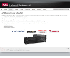 ats-ab.se: Avfallsteknik Skandinavien AB (ATS)
Vi säljer marknadens driftsäkraste och bästa avfallskomprimatorer och balpressar.