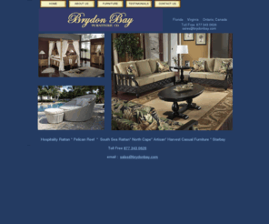 brydonbay.com: Brydon Bay
BRYDON,BAY,FURNITURE,RATTAN, WICKER, WOOD, FURNITURE BY HOSPITALITY RATTAN, SOUTH SEA RATTAN,PELICAN BAY AND KING RATTAN.