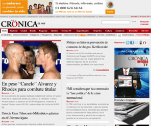 cronica.com.mx: La Crónica de Hoy / Domingo 10 de Abril, 2011
La Crónica de Hoy - La noticia hecha diario