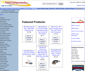 frparts.com: Field Components | Field Components Cables, Tools, Parts
field components, field components cables, tools, parts, electronic components, fiber optics