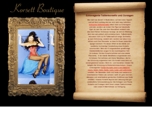 korsett-boutique.com: Extravagante Taillenkorsetts und Corsagen
Unseren Korsetts liegt bei der Lieferung eine gut verständliche Schnüranleitung bei