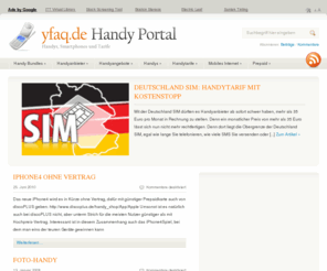 yfaq.de: Handys, Smartphones, Handytarife, Top-Handyangebote
