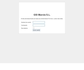 gsimurcia.com: ¿Conoce a GSI?
Joomla! - el motor de portales dinámicos y sistema de administración de contenidos