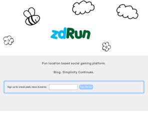 zdrun.com: zdRun: Location based social gaming platform
zdRun: Location based social gaming platform