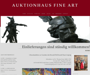 auktionshaus-fine-art.de: Auktionshaus Fine-Art - Auktionshaus Fine Art_ Leipzig - Home
Kunstauktion, Kunsthandel in Leipzig, Gemälde, Kunst, Auktion, Maler