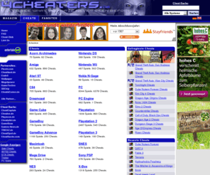 cheat-action.com: 4cheaters.de - Cheats, Codes, Spieletipps und Trainer - Cheats und Levelcodes
Umfangreiche Sammlung von Tipps und Tricks zu Computerspielen auf den Systemen PC, Nintendo Wii, X-Box (360), Playstation, PS2, PS3 und vielen alten Systemen, wie beispielsweise Amiga, Atari und C64
