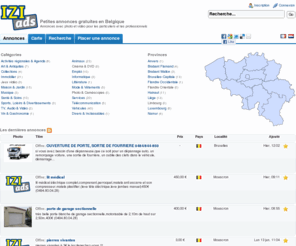 iziads.be: Petites annonces gratuites en Belgique - IZIads
