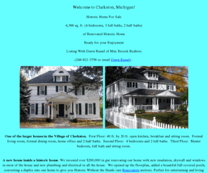 114nmain.com: 114 N Main St Clarkston MI
Renovated historic home for sale, Clarkston, MI $400000