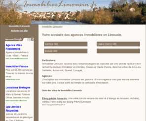 limousin-immobilier.com: Immobilier Limousin
Annuaire des agences immobilieres en Limousin. Immobilier