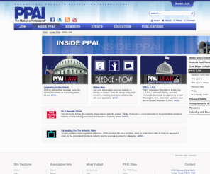 ppailaw.com: PPAI LAW
Trade organization for suppliers and distributors in the promotional products industry.