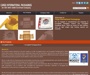 corrugatedboxesmanufacturers.com: Corrugated Cartons and Corrugated Packaging Boxes Manufacturer and Exporter | Cargo International Packagings, Sonipat
Manufacturer and Exporter of Corrugated Cartons and Corrugated Packaging Boxes. Cargo International Packagings.