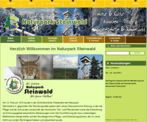 naturpark-steinwald.de: Naturpark Steinwald e. V. | Startseite
Onlineportal des Naturparks Steinwald e. V.