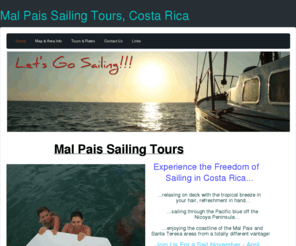 sailingchartersmalpais.com: Mal Pais Sailing Tours, Costa Rica - Sailing Costa Rica, Mal Pais, Nicoya Peninsula
Sailing Tours, Costa Rica 