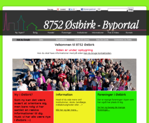 8752-ostbirk.dk: 8752 Østbirk - Byportal
Byportal for Østbirk hvor tilflyttere og fastboende kan finde nyttig og relevant information.
