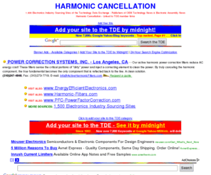 harmonic-cancellation.com: Harmonic Cancellation - www.Harmonic-Cancellation.com
Harmonic Cancellation from the Technology Data Exchange - Linked to TDE member firms.