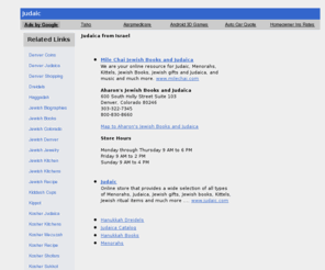 judaic.biz: Judaica - Judaic
On-line resource for judaic