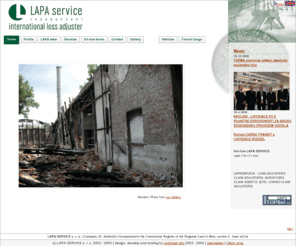 lossadjuster.org: LAPA SERVICE s.r.o. | 
 Loss Adjuster & Property Appraisement
