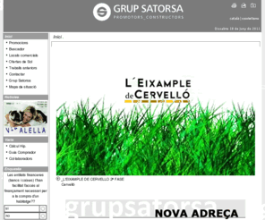 grupsatorsa.com: Grup Satorsa
Vivienda de obra nueva en Catalunya. Promotors. Constructors