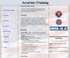 accurate-training.com: Accurate-Training Home Page
Accurate-Training is dedicated to responsible firearms ownership through training by NRA Certified Instructors.