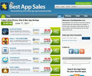 iphoneappsales.com: The Best iPhone, iPad, & Mac Apps Apps on Sale for  April 12, 2011 - BestAppSales.com | Best App Sales
