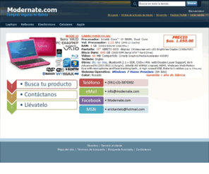 modernate.com: Inicio
Compras seguras en Bolivia.
