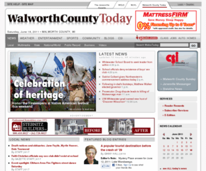 walworthcountytoday.com: Walworth County Today
News, weather, sports, blogs, audio, multimedia by The Janesville Gazette in Walworth County, Wisconsin.